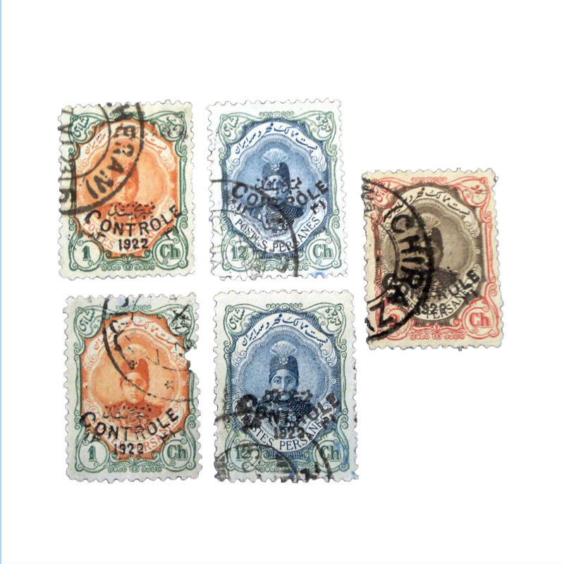 تمبر یادگاری مدل تاریخی ایران سال 1922کد IR5062 مجموعه 5 عددی