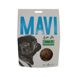 تشویقی سگ مادی مدل بال مرغ وزن 100 گرم بسته 5 عددی