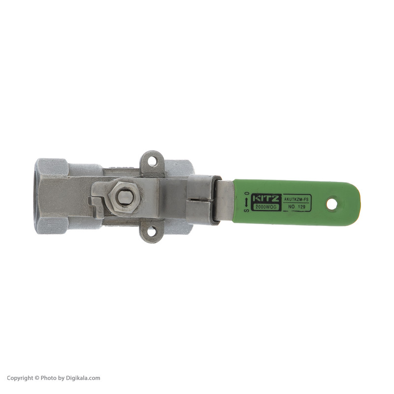 شیر گازی استیل کیتز مدل 129 سایز 1/2 اینچ