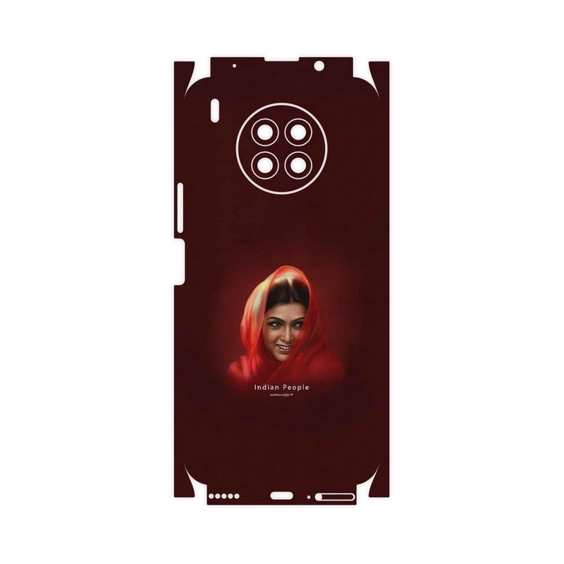 برچسب پوششی ماهوت مدل Portrait of an Indian Woman-FullSkin مناسب برای گوشی موبایل آنر 50 Lite