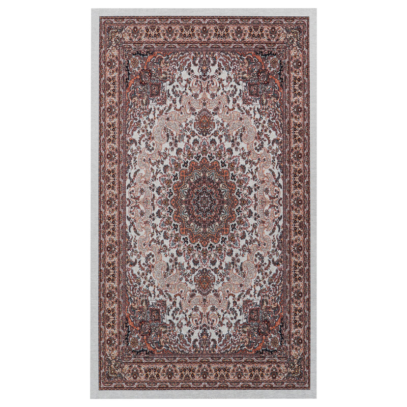 روفرشی مدل روفرشی کشدار نانو ابریشم کد 146 زمینه کرم