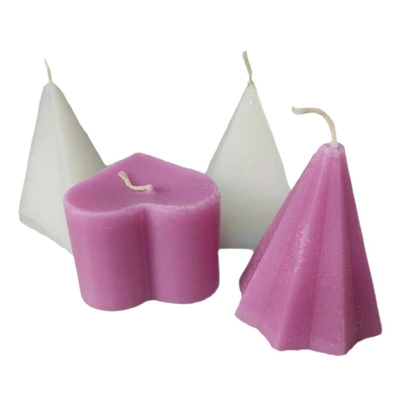 شمع دست ساز مدل 013 بسته 4 عددی