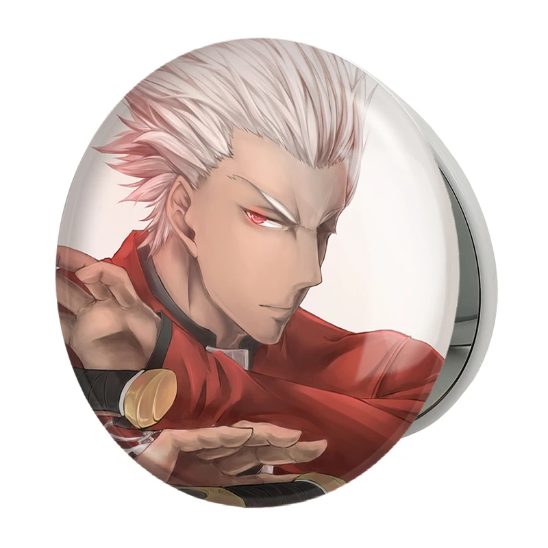 آینه جیبی خندالو طرح آرچر انیمه فیت استی نایت Fate Stay Night مدل تاشو کد 22790 