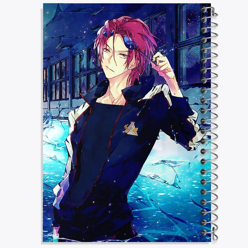 دفتر نقاشی 50 برگ خندالو مدل رین انیمه فری تیل Fairy Tail کد 15621