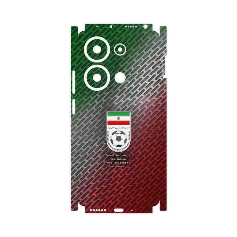 برچسب پوششی ماهوت مدل Iran_National_Football_Team-FullSkin مناسب برای گوشی موبایل شیائومی Poco M6 Pro 4G