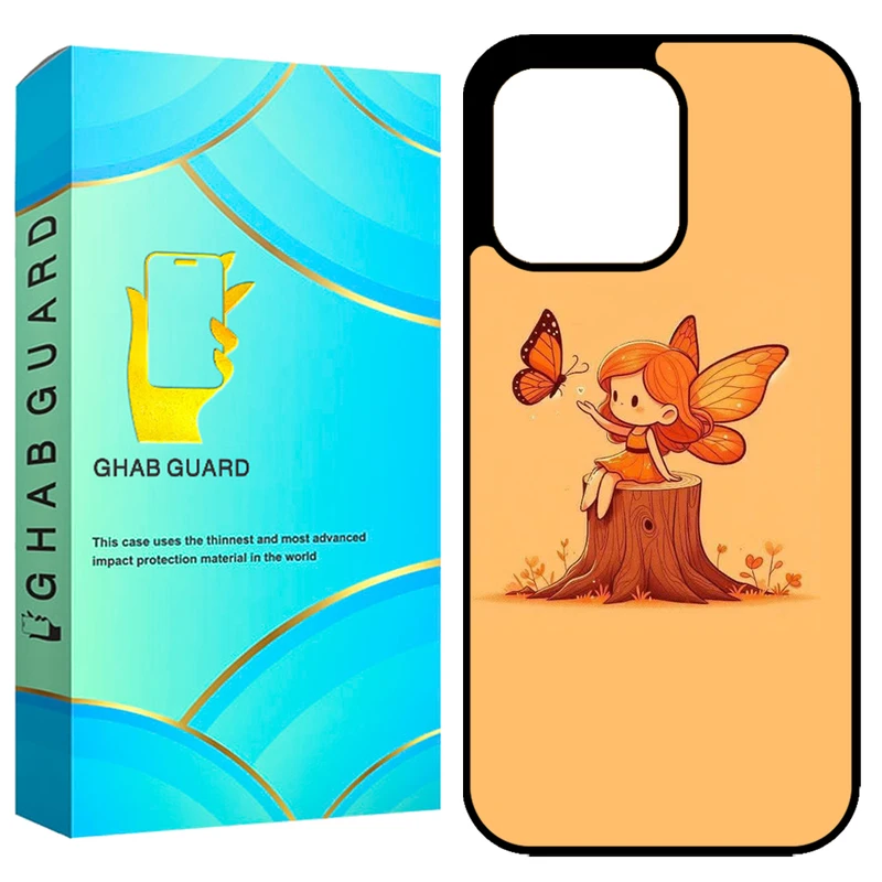کاور قاب گارد طرح پروانه مدل GCHP13PM مناسب برای گوشی موبایل اپل iPhone 13 Pro Max