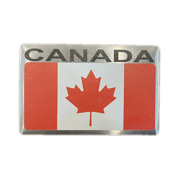 آرم بدنه خودرو رایسان طرح CANADA کدarm0013