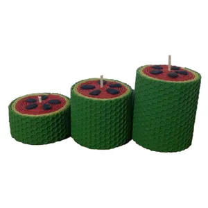 شمع بیزوکس مدل هندوانه ای بسته 3 عددی