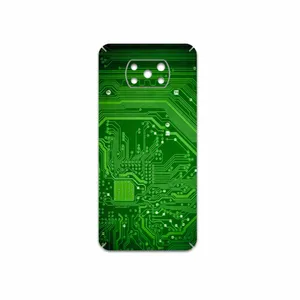 MAHOOT Green-Printed-Circuit-Board Cover Sticker for Xiaomi Poco X3 Pro