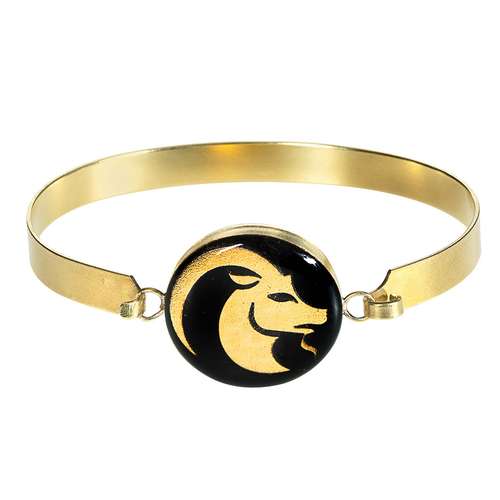 النگو طلا 24 عیار زنانه مدل  آلتین هنر طرح دی کد 1001051