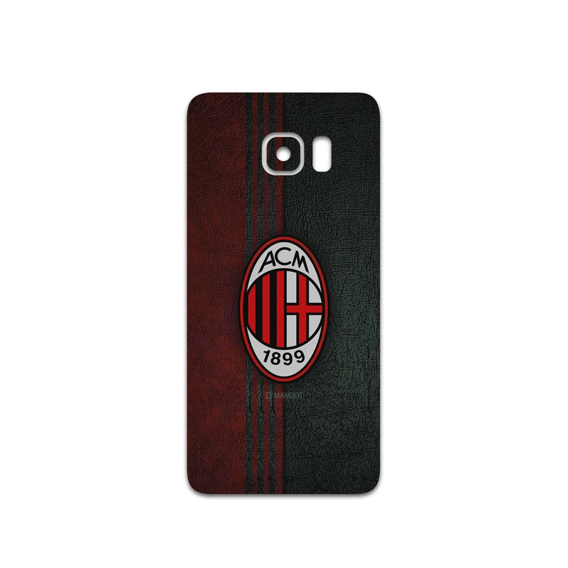 برچسب پوششی ماهوت مدل AC-Milan-FC مناسب برای گوشی موبایل سامسونگ Galaxy S6 Edge Plus