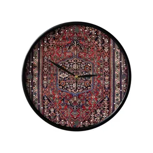 ساعت دیواری مدوپد طرح قالیچه بیجار مدل C-bijar18