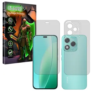 Guard Tough model transparent screen protector suitable for Honor 400 Lite mobile phone along with the back protector