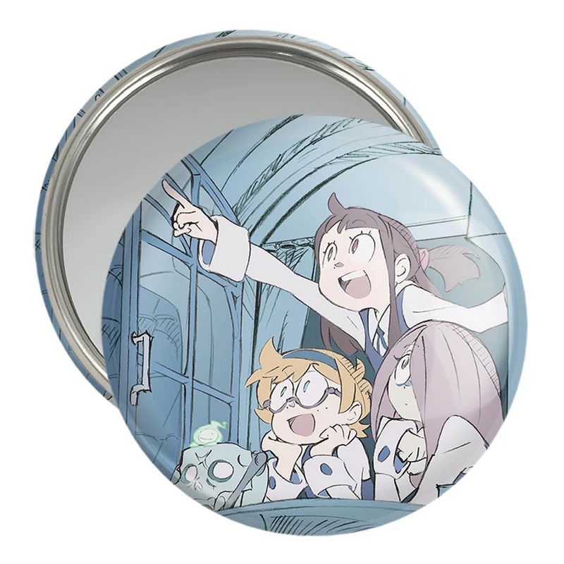 آینه جیبی خندالو مدل آکادمی جادوگران کوچک انیمه Little Witch Academia  کد 22908