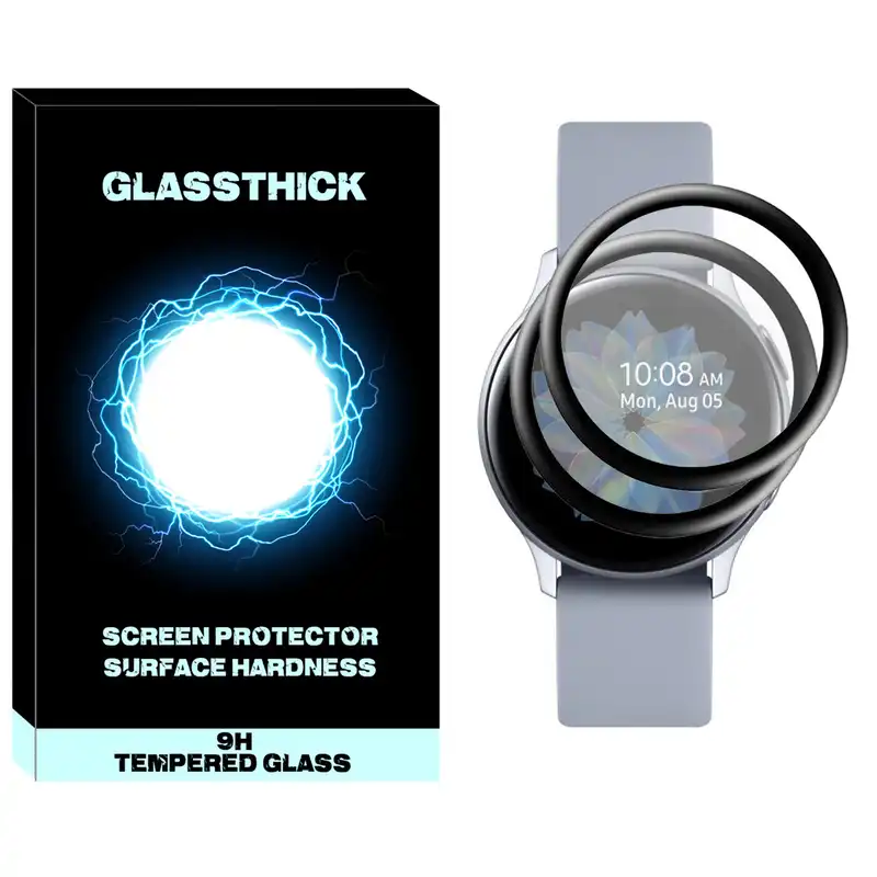 محافظ صفحه نمایش نانو گلستیگ مدل NGL مناسب برای ساعت هوشمند سامسونگ Galaxy Watch Active 44mm بسته دو عددی
