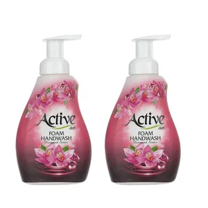 فوم دستشویی اکتیو سری دیاموند مدل Pink مقدار 500 گرم مجموعه 2 عددی