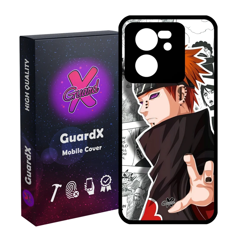 کاور گارد ایکس طرح Naruto Anime مدل Glass10554 مناسب برای گوشی موبایل شیائومی 13T/13T Pro/Redmi K60 Ultra