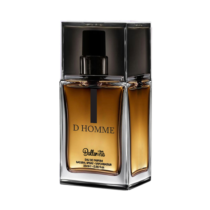 عطر جیبی مردانه بالرینا مدل D Homme حجم 25 میلی لیتر