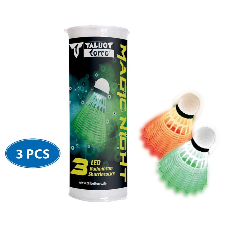 توپ بدمینتون تالبوت تورو مدل Ball LED بسته 3 عددی