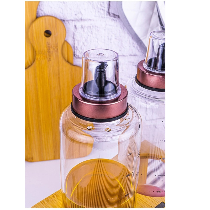 ظرف روغن پاچی مدل YAGLIK کد 1369n مجموعه سه عددی