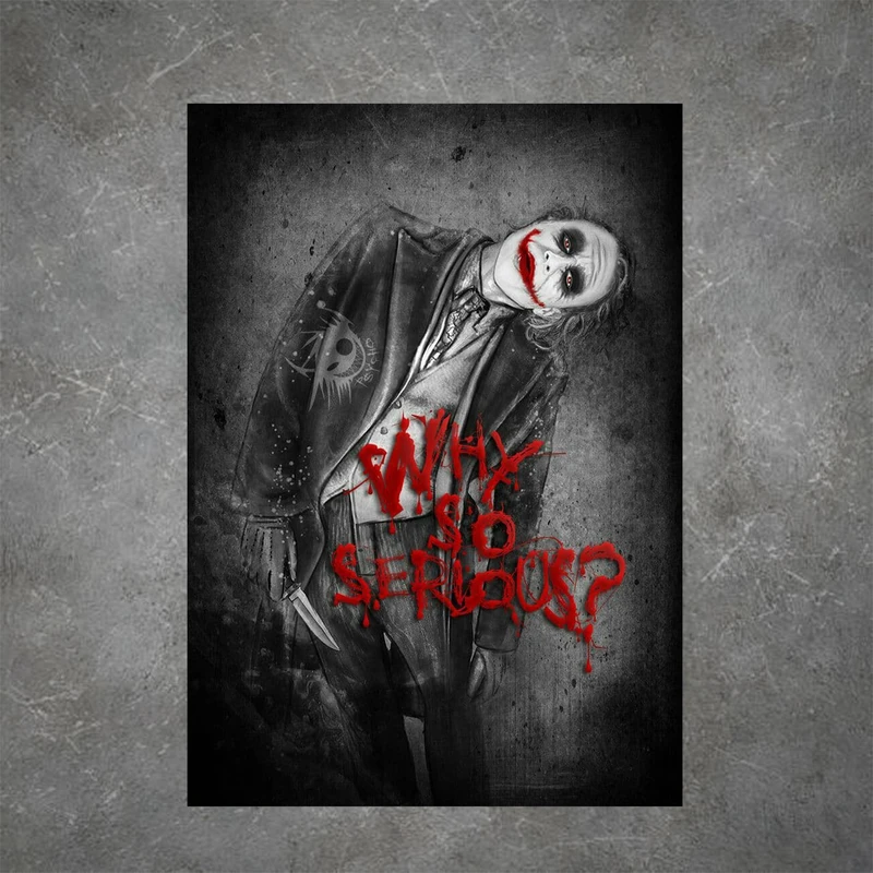 تابلو شاسی طرح جوکر (joker) کد FJ25