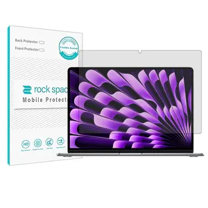 Rock space Resistant model transparent screen protector suitable for apple macbook air 15 2024 m3 laptop