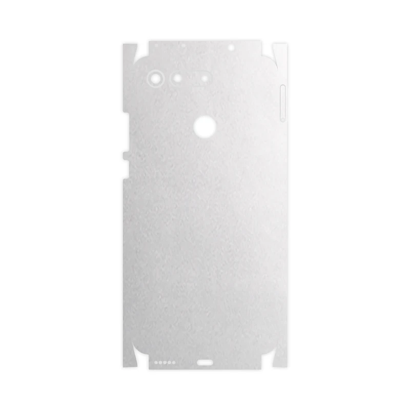 برچسب پوششی ماهوت مدل Metallic-White-FullSkin مناسب برای گوشی موبایل آنر View 20