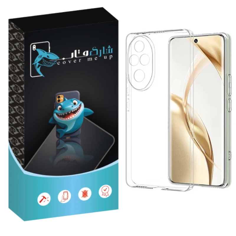 کاور شارک قاب مدل Crystal مناسب برای گوشی موبایل آنر 200