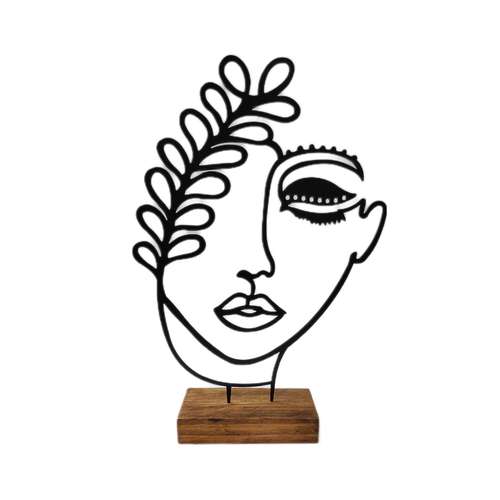 تندیس نیتا متال طرح چهره زن