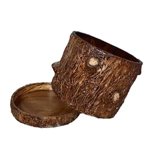 گلدان مدل درختی کد 12 به همراه زیر گلدانی