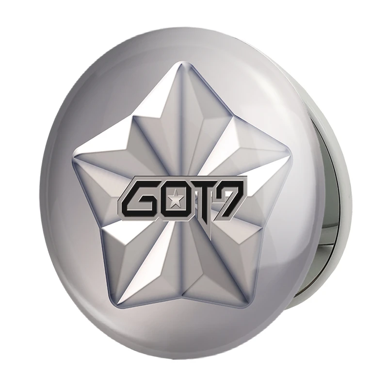 آینه جیبی خندالو طرح گروه گات سون GOT7 مدل تاشو کد 21039 