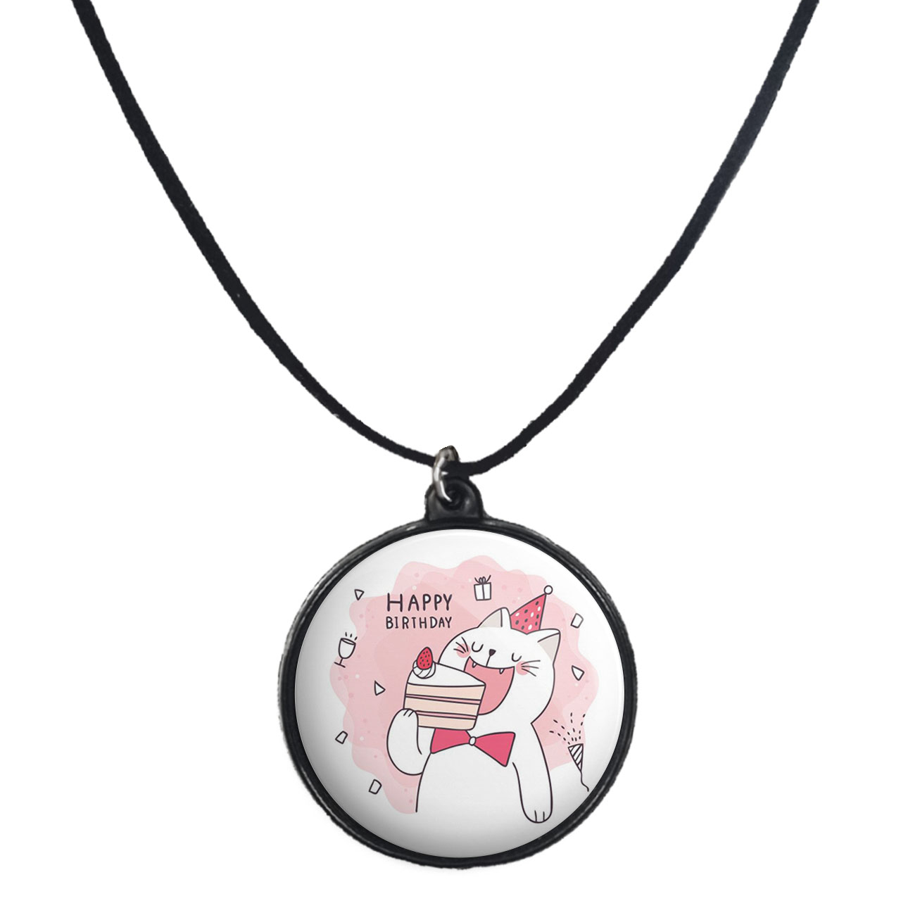 گردنبند پرمانه طرح تولد کد pmb.25821 مدل دو طرفه