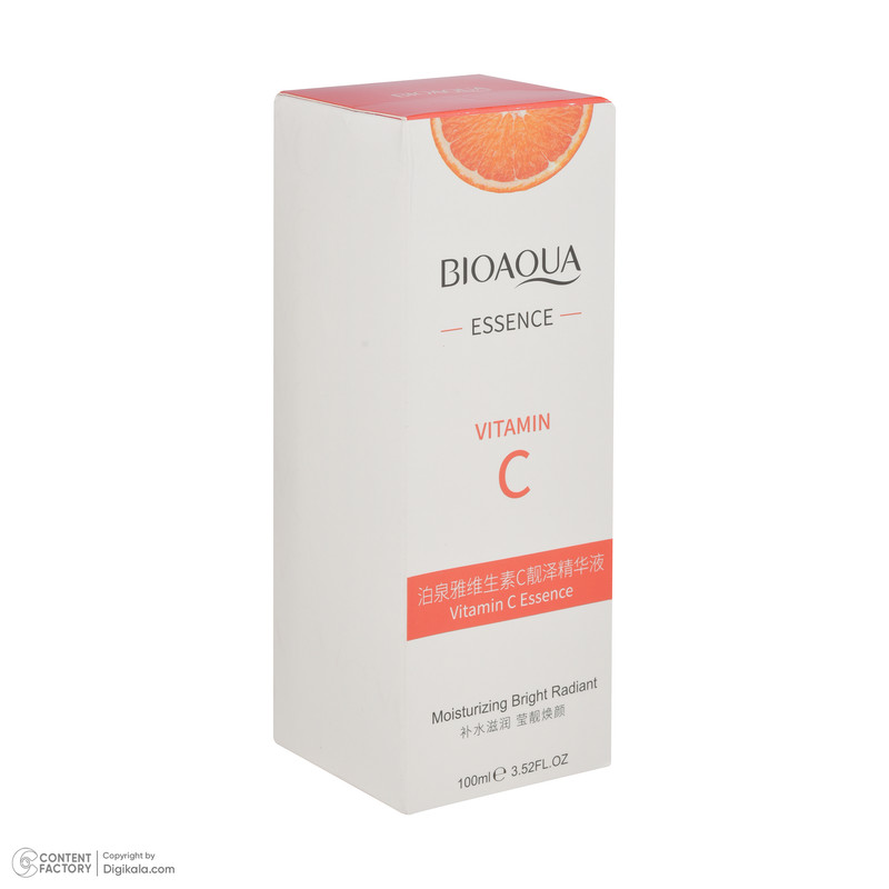 سرم روشن کننده پوست بی آکوا مدل VITAMIN C مناسب برای انواع پوست حجم 100 میلی‌لیتر