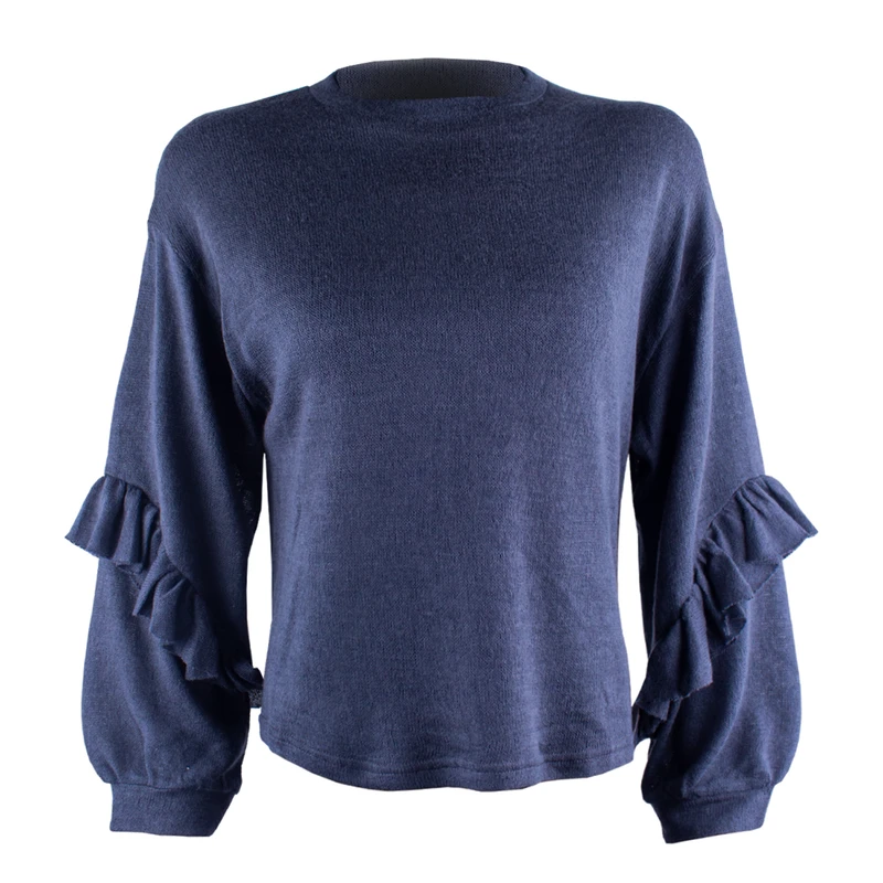 پلیور یقه گرد زنانه مدل 98