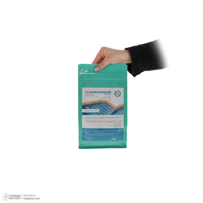 پودر کلر استخر پول اکسپرت مدل 001 وزن 1 کیلوگرم