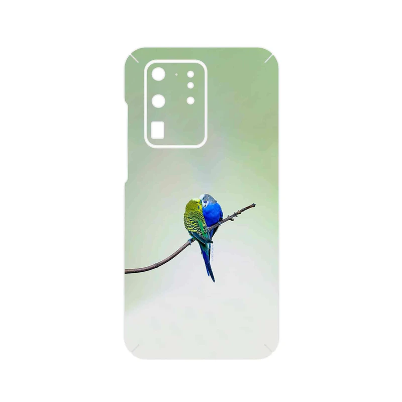 برچسب پوششی ماهوت مدل Lovebird مناسب برای گوشی موبایل سامسونگ Galaxy S20 Ultra