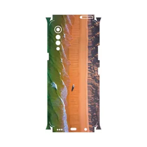 MAHOOT Beach and Green Sea-FullSkin Cover Sticker for LG Velvet 5G