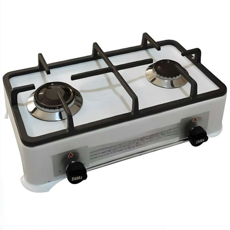 اجاق گاز 2 شعله مدل روگازی چُدنی