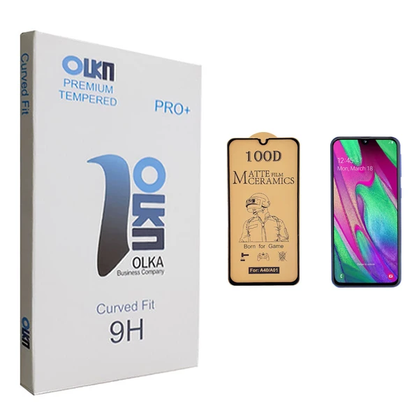 محافظ صفحه نمایش سرامیکی الکا مدل +PRO مناسب برای گوشی موبایل سامسونگ Galaxy A40