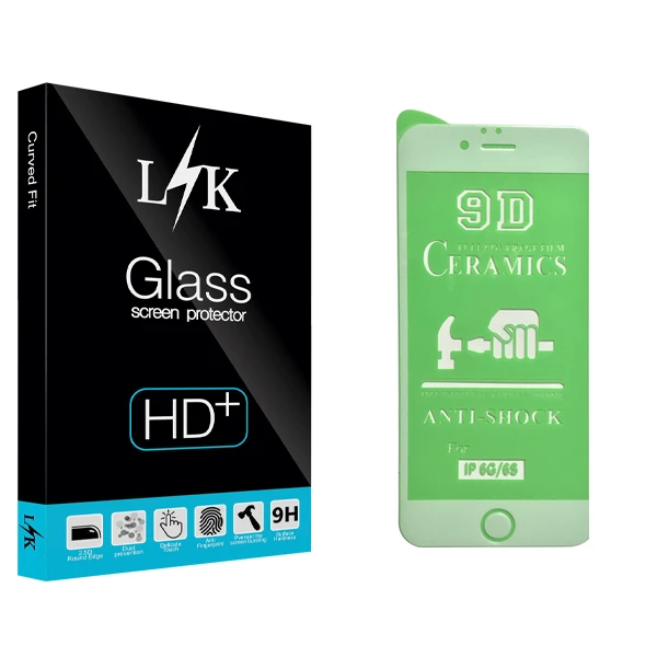 محافظ صفحه نمایش ال کی مدل +HD مناسب برای گوشی موبایل اپل Iphone 6