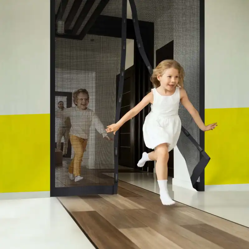 پرده توری مگنتیک آسان مش مدل am180230 سایز 180x230 سانتی متر