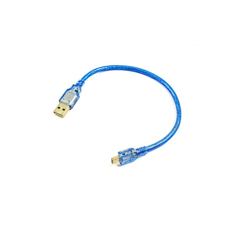 قیمت و خرید کابل تبدیل USB به miniUSB مدل ABCD طول 0.3 متر