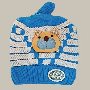 کلاه بافتنی بچگانه مدل خرس