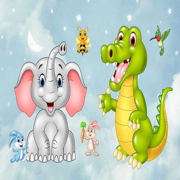 پوستر دیواری اتاق کودک مدل mt-83600