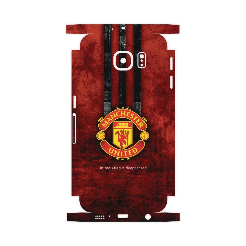 برچسب پوششی ماهوت مدل Manchester-United-FC-FullSkin مناسب برای گوشی موبایل سامسونگ Galaxy S6