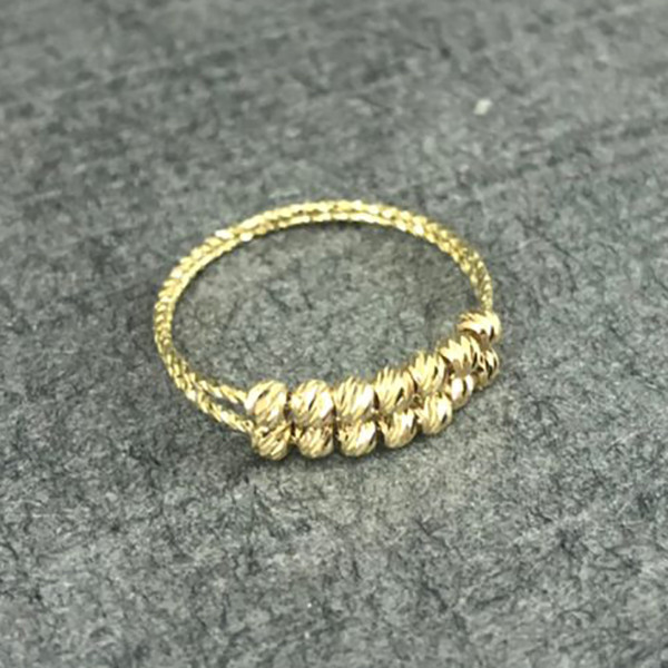 انگشتر طلا 18 عیار زنانه دوست خوب مدل dk328