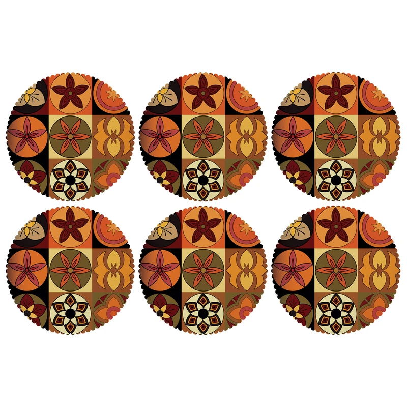 زیر لیوانی مدل C2-42531 بسته 6 عددی