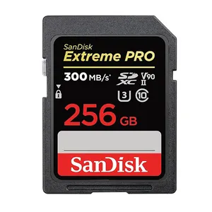کارت حافظه SDXC سن دیسک مدل Extreme Pro  استاندارد UHS-II سرعت 300MBps ظرفیت 256 گیگابایت