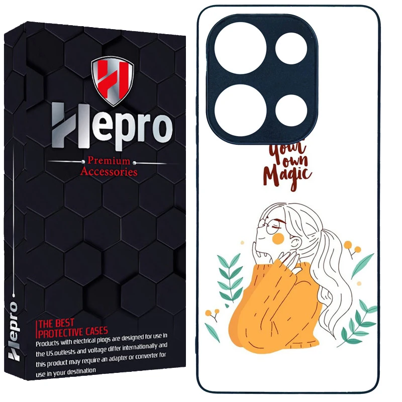 کاور هپرو طرح فانتزی مدل TPU مناسب برای گوشی موبایل شیائومی REDMI NOTE 13 PRO 4G