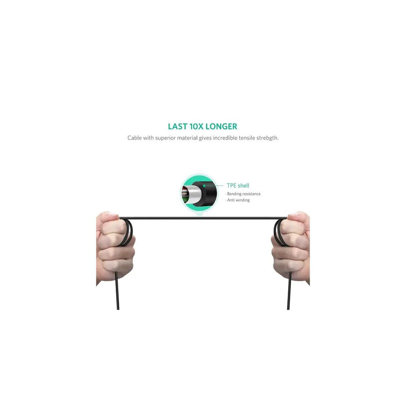 کابل USB-C پرینتر یوگرین مدل US241-80811 طول 1 متر